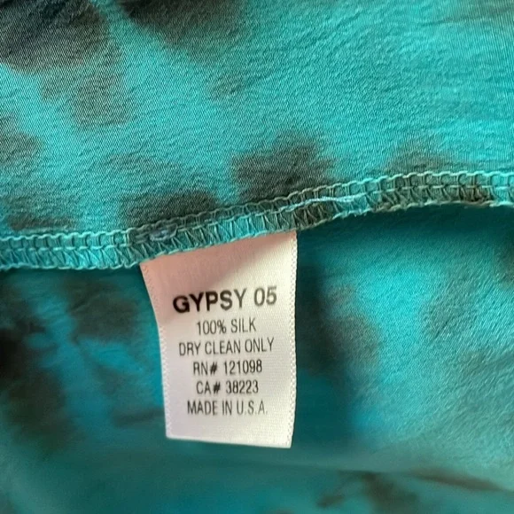 SILK MAXI DRESS - Picture 6 of 6